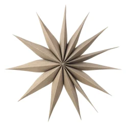 Étoile de Noël Venok 40 cm, gris chaud