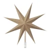 Étoile de sapin Ø30 cm, Natural brown