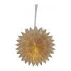 Étoile en papier Dis 40 cm, Marron