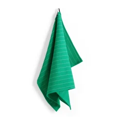 Torchon Canteen 52x80 cm, Emerald pinstripe