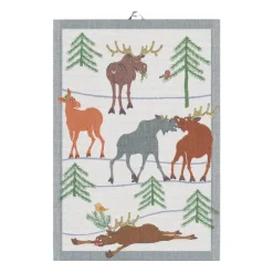 Torchon Clumsy moose, 35x50 cm