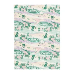 Torchon de cuisine Beach day Mumin, 50x70 cm