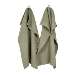 Torchon de cuisine Hetty 50x70 cm lot de 2, Sage