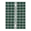 Torchon de cuisine Lexington coton écologique 50x70 cm, Green-white
