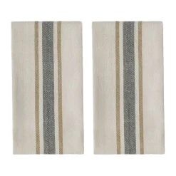 Torchon de cuisine Linu, lot de 2, Black