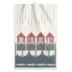 Torchon Fiskeläge, 35x50 cm