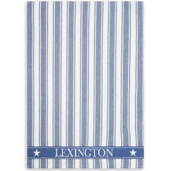 Torchon Icons Waffle Striped 50x70 cm, Blue-white
