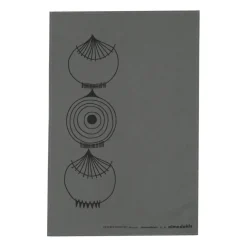Torchon Picknick Elements 47x70 cm, Gris