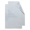 Torchon Stripes 47x70 cm Lot de 2, Bleu-blanc