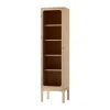 Trace SC87 Vitrine 50x192x40 cm, Natural natural oak