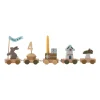 Train anniversaire Alfi 39 cm, Marron