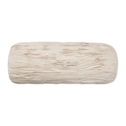 Traversin cylindrique Falda smocké, Undyed