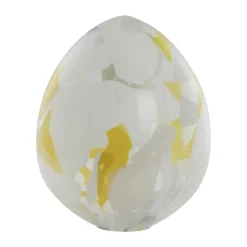 Œuf de décoration Murina 30 cm, White-mellow