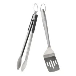 Ustensiles barbecue Markus BBQ 2 pièces 10x43 cm, Argenté