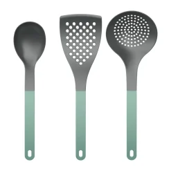 Ustensiles de cuisine Optima 2, 3 pièces, Nylon vert nordique
