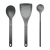 Ustensiles de cuisine Optima 1, 3 pièces, Nylon noir