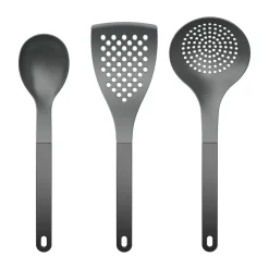 Ustensiles de cuisine Optima 2, 3 pièces, Nylon noir
