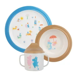 Vaisselle Mumin 80 3 pièces, Multi