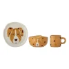 Vaisselle pour enfant Fenix grès 3 pièces, Chien