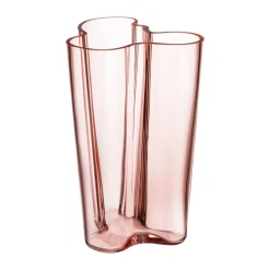 Vase Aalto rose saumon, 251 mm
