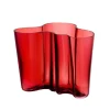 Vase Alvar Aalto cranberry, 160 mm