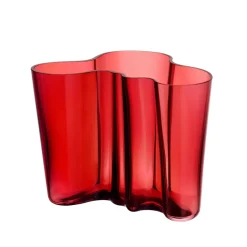 Vase Alvar Aalto cranberry, 160 mm