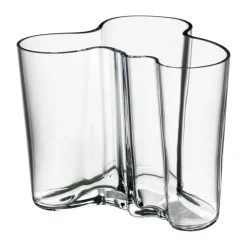 Vase Alvar Aalto transparent, 12 cm