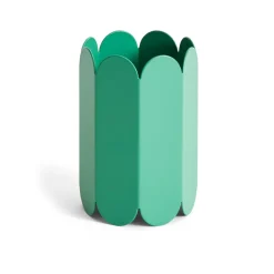 Vase Arcs small 18 cm, Green
