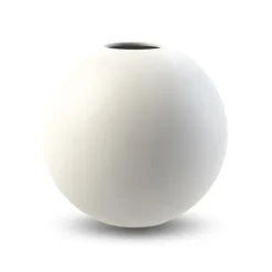 Vase blanc Ball, 20 cm