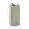 Vase Broquaine S 28 cm, Grey