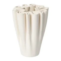 Vase Dedali 11 cm, Off-white