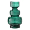 Vase en verre Bloomingville 25cm, Vert