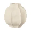 Vase Ernst à rayures bosselées, 14 cm