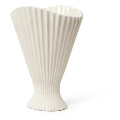 Vase Fountain 30,5cm, blanc cassé