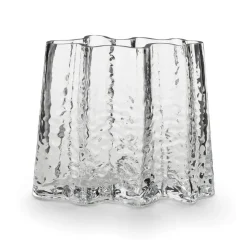 Vase Gry wide 19 cm, Clear