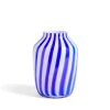 Vase Juice, blue, verre, high
