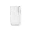 Vase Lyngby verre transparent, 20 cm