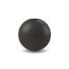 Vase noir Ball, 8 cm