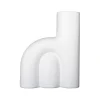 Vase Rope petit, White