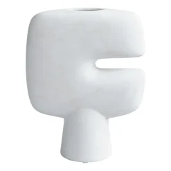 Vase Tribal mini, Crème
