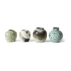 Vases 70's small, 4 pièces, Canyon
