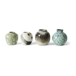 Vases 70's small, 4 pièces, Canyon
