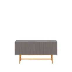Vass 40 135 table d'appoint, storm grey, chêne blanc p2 support