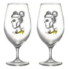 Verre à bière All about you 40 cl Lot de 2, Cheers to you