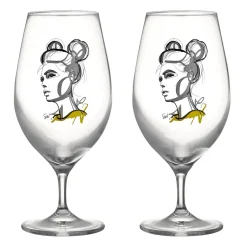Verre à bière All about you 40 cl Lot de 2, Cheers to you