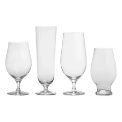 Verre à bière Beer tasting kit, 4 pièces, Transparent