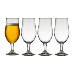 Verre à bière Juvel 49 cl, lot de 4, Transparent