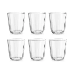 Verre à boire Facet 27 cl, pack de 6, Transparent