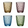 Verre à boire Mosaic 34 cl, lot de 4, Multicolore