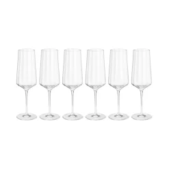 Verre à champagne Bernadotte Lot de 6, 27cl